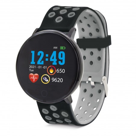 Reloj deportivo con pulsómetro y notificaciones – Tecnología y estilo en tu muñeca