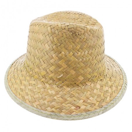 Sombrero paja capo verdoso