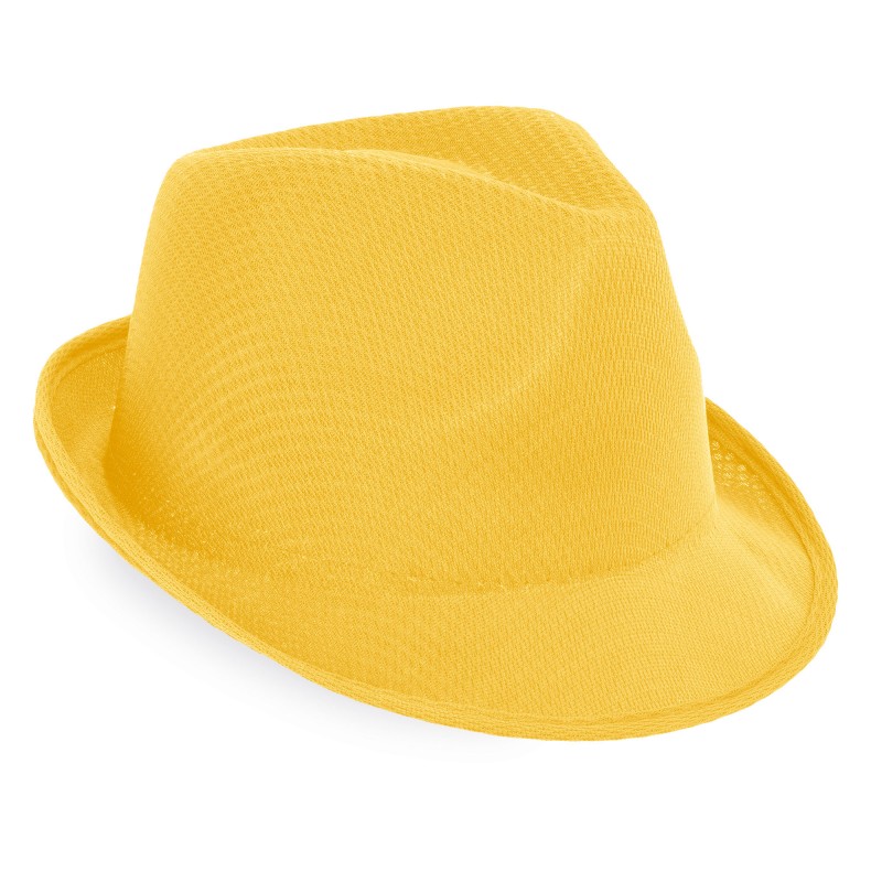 Sombrero premium amarillo