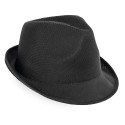Sombrero negro elegante para invitados con estilo