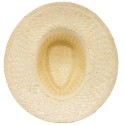 Sombrero paja claro cinta interior