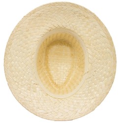 Sombrero Paja Claro Cinta Interior