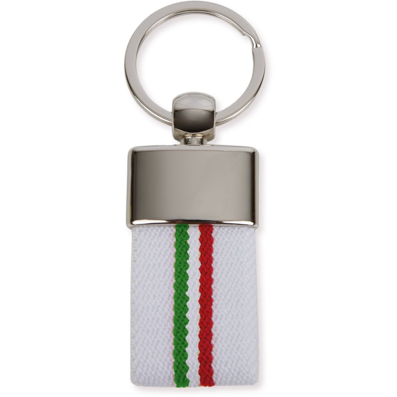Llavero Cinturon Bandera Italia Llavero Cinturon Bandera Italia