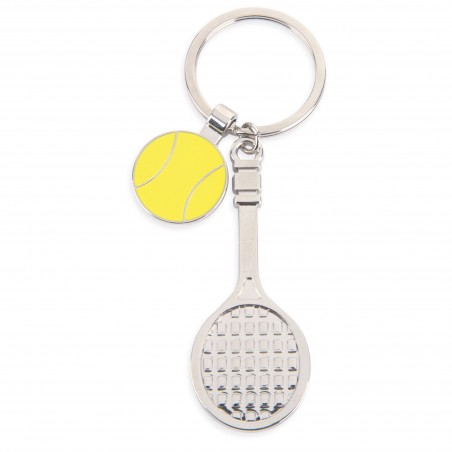 Llavero Raqueta y Pelota de Tenis