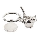 Llavero metalico gatito