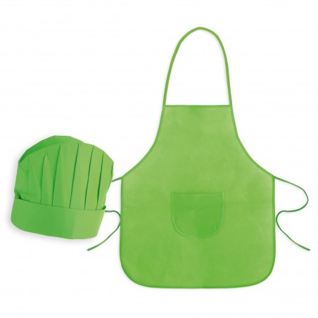 Set Delantal Y Gorro Infant