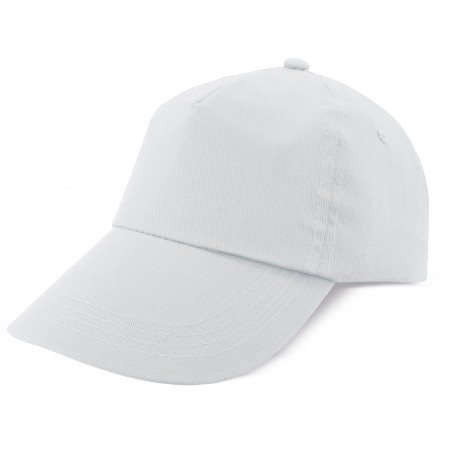 Gorra 100% algodon velcro bl