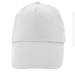 Gorra 100% Algodon Velcro Bl