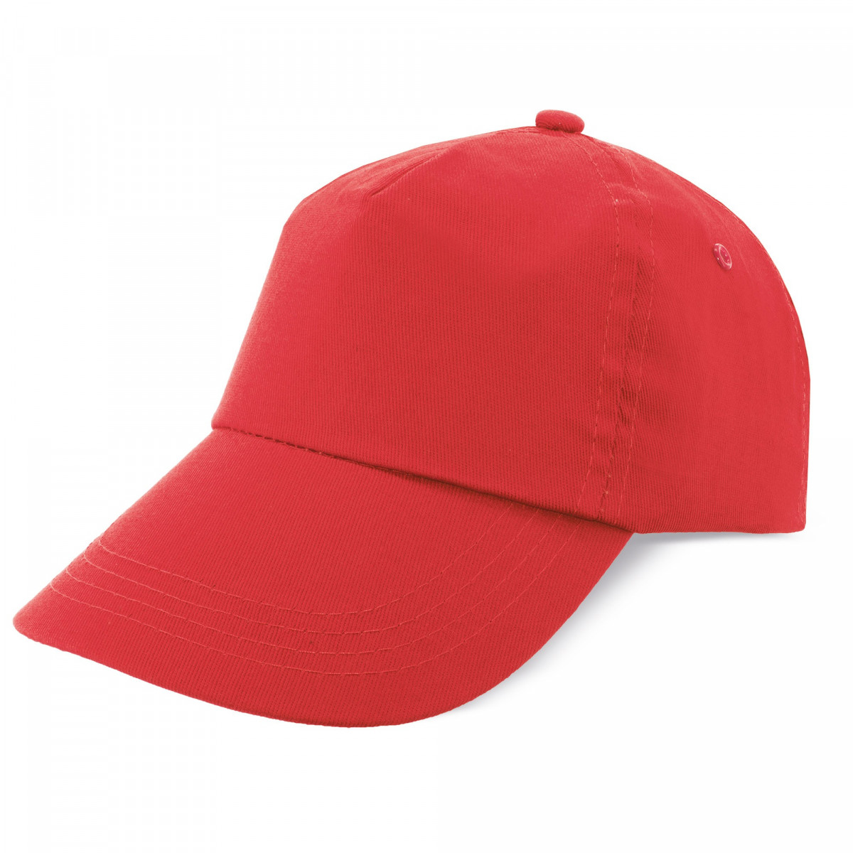 Gorra roja con cierre de velcro para hombre: cómoda, sencilla y lista para todo