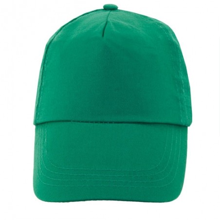 Gorra verde con velcro