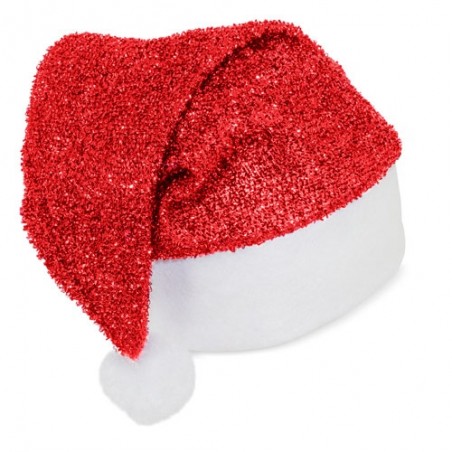 Gorro navideño rojo