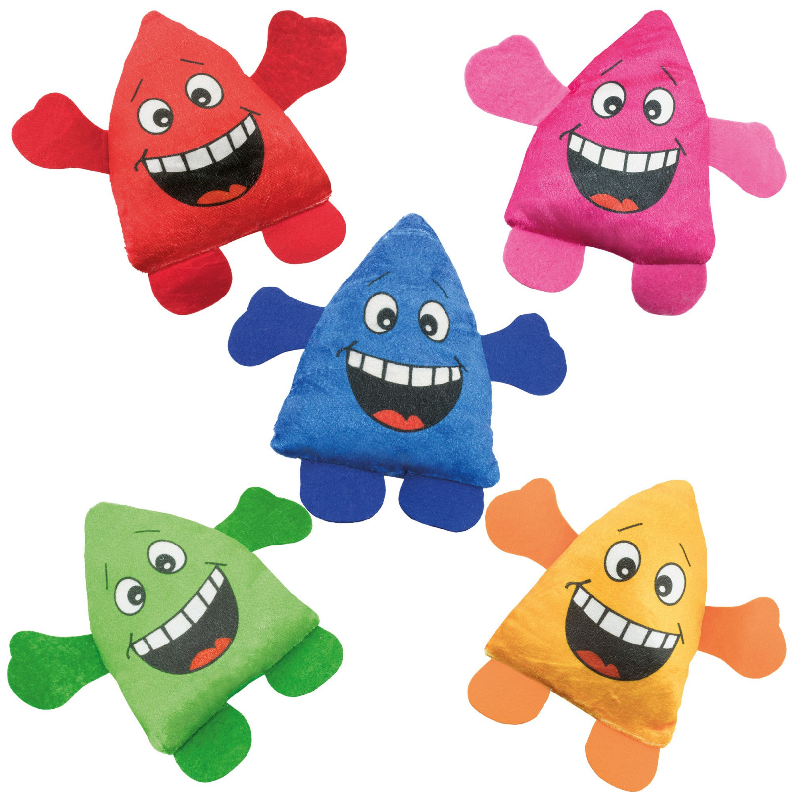 Peluche happy ( pack de 5 pcs)