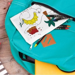 Escuela De París Estuche De Tela Para Lápices Pena... - Grandado