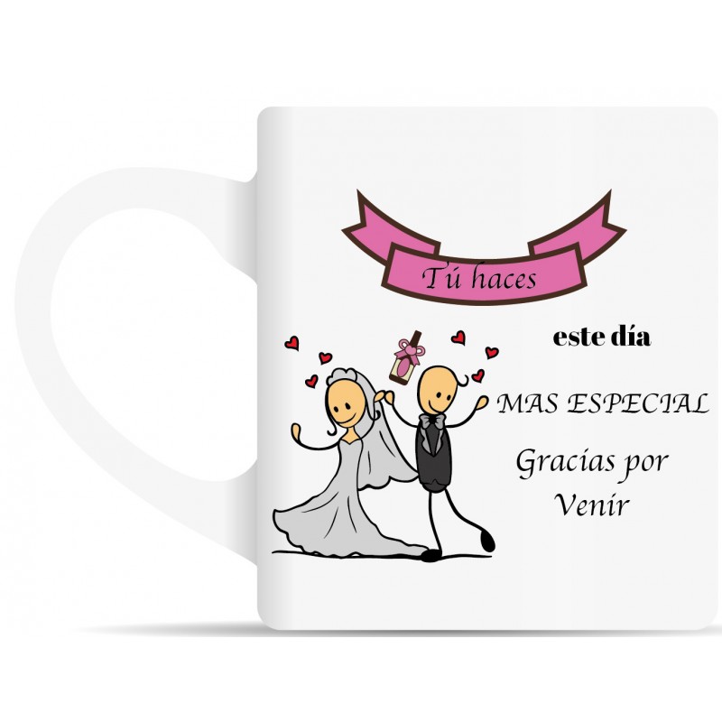 ducha vistazo paleta Tazas Con Frases Para Bodas