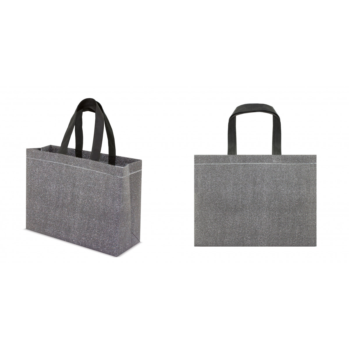 Bolsa Non Woven con Acabado Brillante Glitter