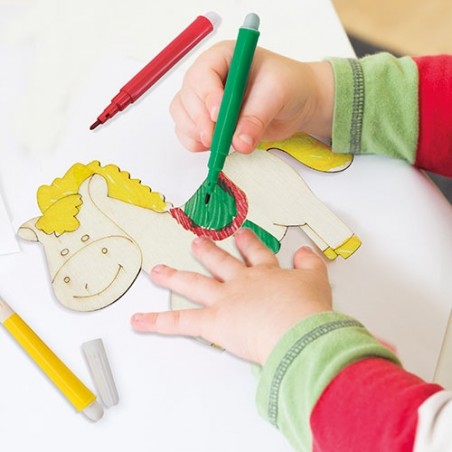 Figuras de madera infantiles para pintar