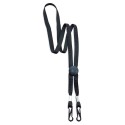 Lanyard duo con ajuste per