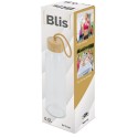 Botella Cristal Tapon Bambu