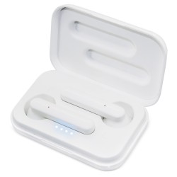 Auricular Bluetooth Blanco Presentado en Caja