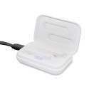 Auricular Bluetooth Blanco Presentado En Caja - Auricular Bluetooth Blanco Presentado en Caja