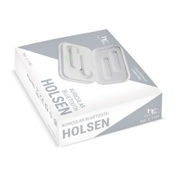 Auricular Bluetooth Blanco Presentado en Caja