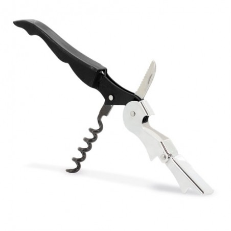 Regalos Empresa Hombres Sacacorchos de Doble Palanca con Abrebotellas