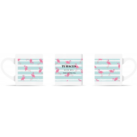 Tazas Flamenco con Frase