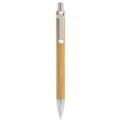 Set Boligrafo Y Portaminas Bambu Elastico