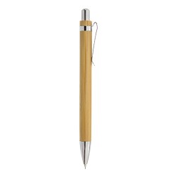 Set Boligrafo Y Portaminas Bambu Elastico