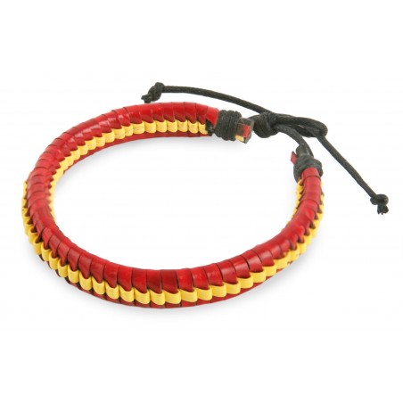 pulsera bicolor