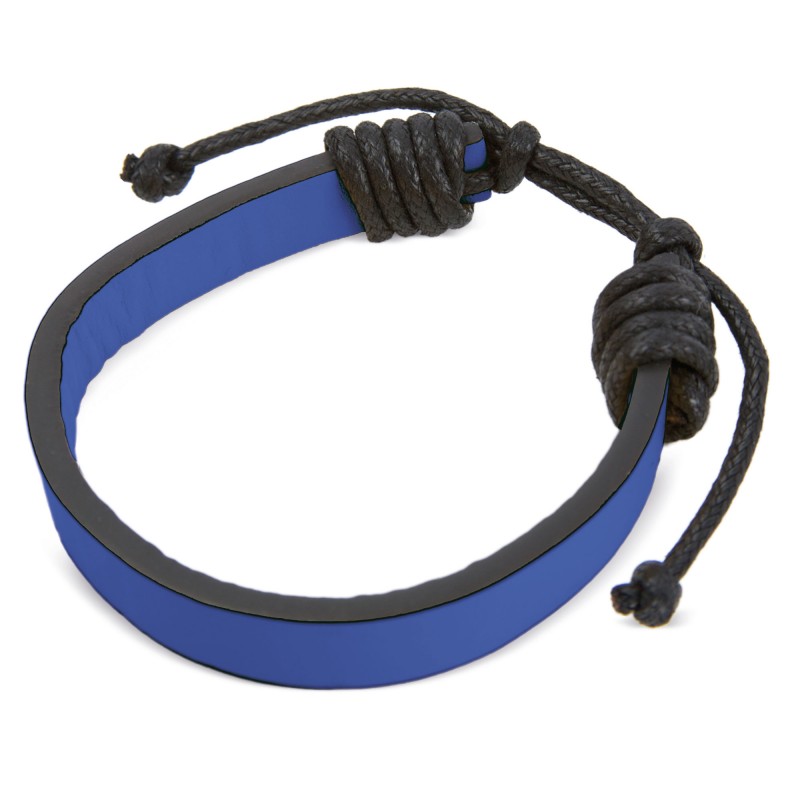 Pulsera Ajustable de Polipiel y Cordón Detalle para Invitados