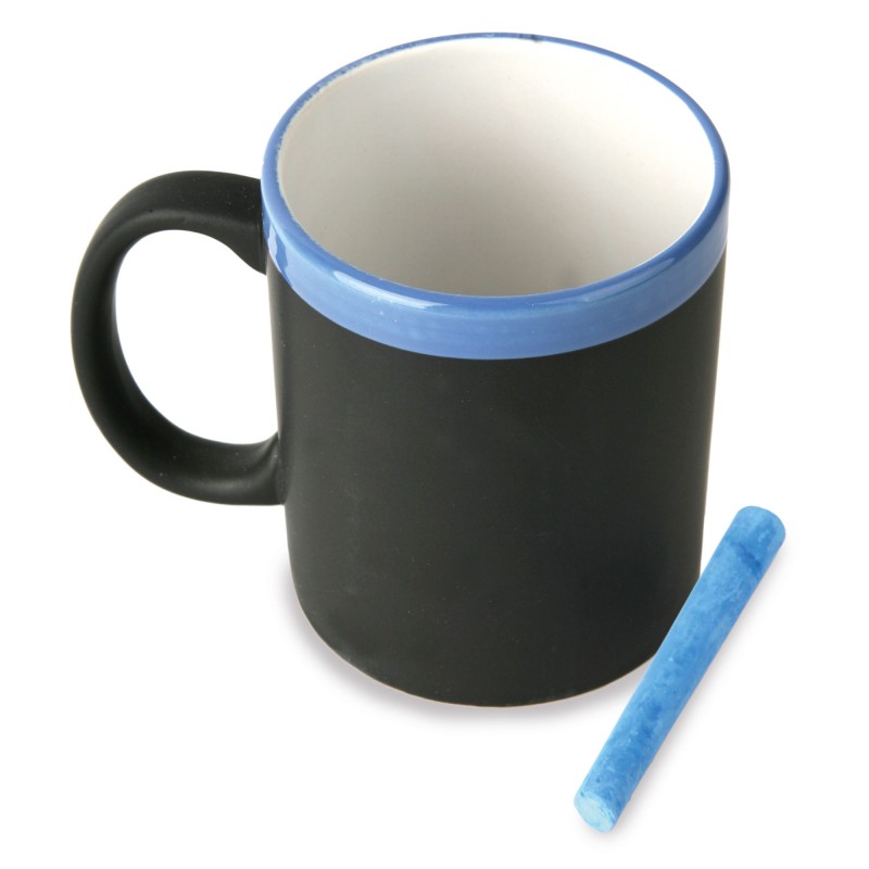Taza Pizarra Con Tiza Taza Pizarra Con Tiza