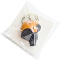 Llavero casco classic naranja