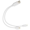 Cargador Conexion Micro Usbreon Blanco - Cargador Conexion Micro Usbreon Blanco