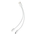 Cargador Conexion Micro Usbreon Blanco - Cargador Conexion Micro Usbreon Blanco