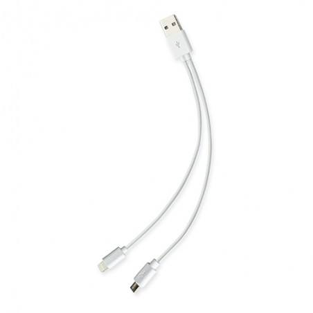 Cable Doble USB Un Detalle Tecnológico y Práctico