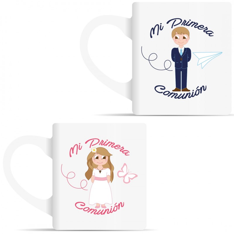 Taza Mi Primera Comunión Niño y Niña Taza Mi Primera Comunión Niño y Niña