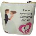 Set para Bodas Libreta, Bolígrafo y Monedero para tus Invitadas