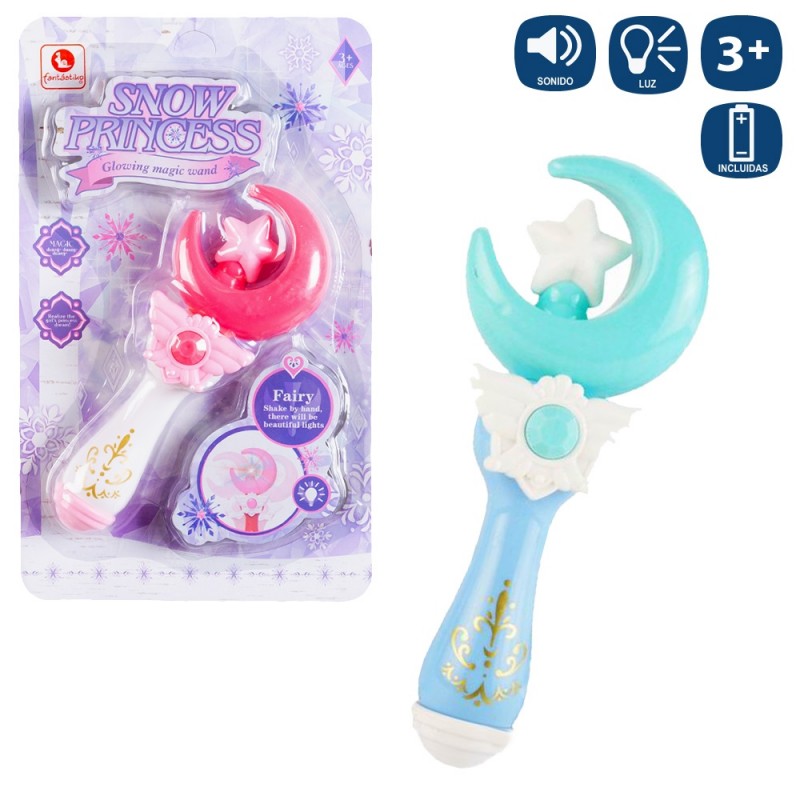 Varita Mágica Snow Princess 9,50 Cm Varita Mágica Snow Princess 9,50 Cm