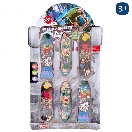 S 6 Mini Monopatines Con Accesorios