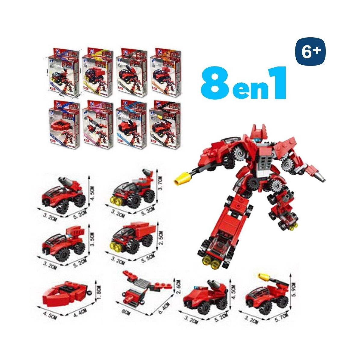 Coche transformer juguete