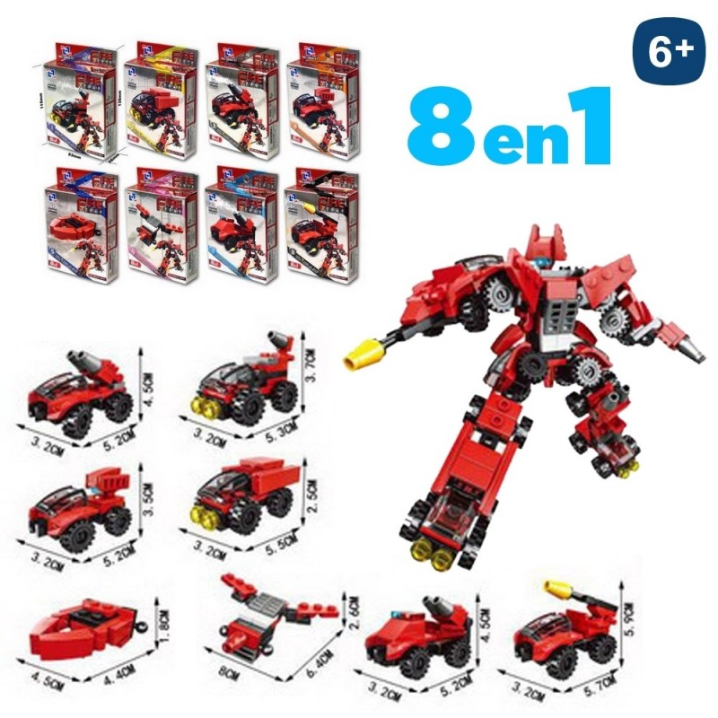 Robot Bomberos 8 En 1 8 M Robot Bomberos 8 En 1 8 M