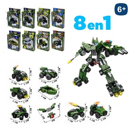 Robot Militar 8 En 1 8 M