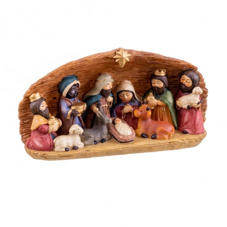 Nacimiento Peana Poliresina 16,70 X 5,20 X 9 Cm