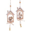 Colgante casitas 2 m 31 x 12 cm