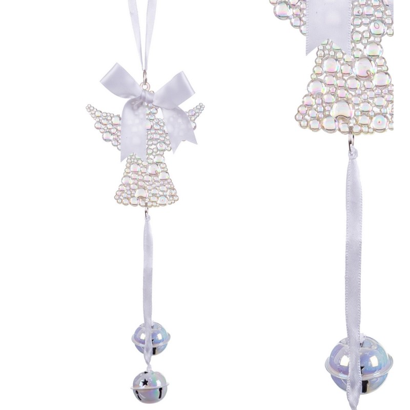 Colgante ángel cascabeles plástico 20 cm