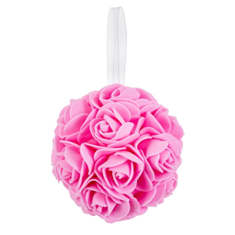 Bola Rosas Rosa 8 X 8 X 8 Cm Bola Rosas Rosa 8 X 8 X 8 Cm