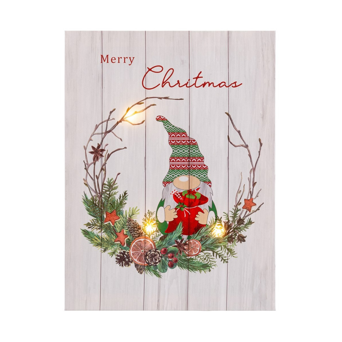 Cuadro 3 luces led 30 x 40 x 1 80 cm