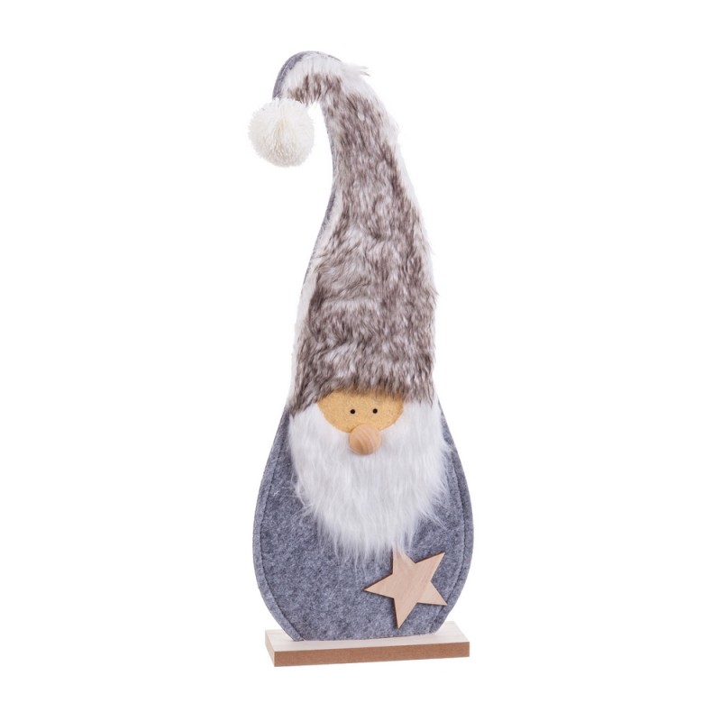 Peana papa noel tejido 17 x 6 x 46 cm