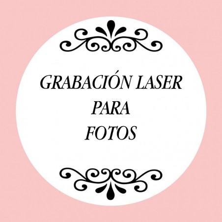Personalización con Grabación Láser Para Foto